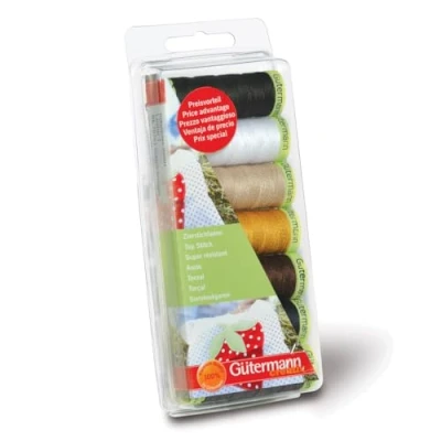 Image of Gutermann Thread Set: Top Stitch: 7 x 30m