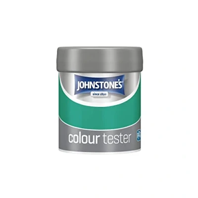 Image of Johnstone&#039;s Paint Tester Pots Wall &amp; Ceiling Empire Jewel Emulsion Easy to Apply Dry in 1 2 Hours 75ml