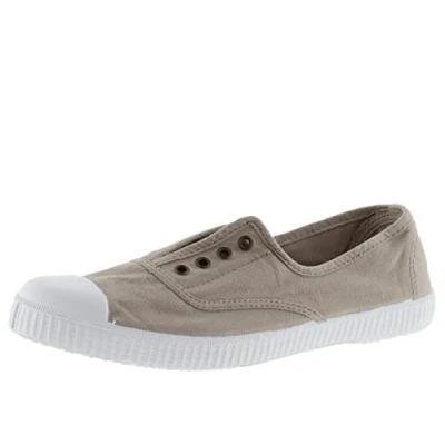 Image of victoria 1915 Canvas Plimsoll Drec &amp; Elastic Reinforced Toe 106623 for Women Beige 36