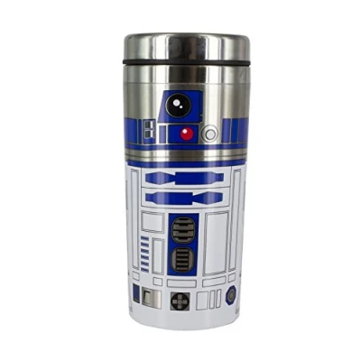 Image of Paladone R2 D2 Travel Mug Officially Licensed Star Wars Merchandise 450ml