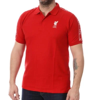 Image of Liverpool FC Small Logo Polo NO.1 RED Large