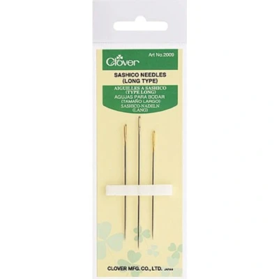 Image of Clover Sashico Needles Long Type, Metal, Multi Colour, 1