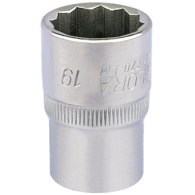 Image of Elora Bi Hexagon Socket, 1/2&quot; Sq. Dr., 19mm