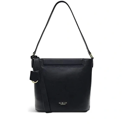 Image of Radley London Lynscott Way Medium Ziptop Shoulder, Black