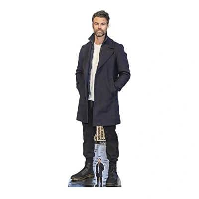Image of Star Cutouts CS966 Daniel Gillies (Black Coat) Lifesize Cardboard Cutout: Perfect for Birthdays, Gifts, and Events