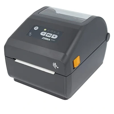 Image of Zebra ZD421d Printer with Tear Off Edge 203 DPI Thermodirect 104mm max print width, BTLE, USB, host interfaces (ZD4A042 D0EM00EZ)
