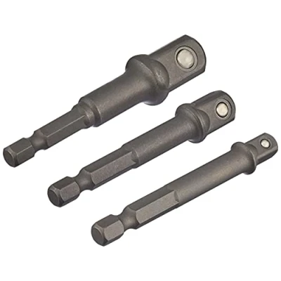 Image of HIKOKI 751970 Hex Adapter for 1/4 inch 1/2 3/8 Square Drive