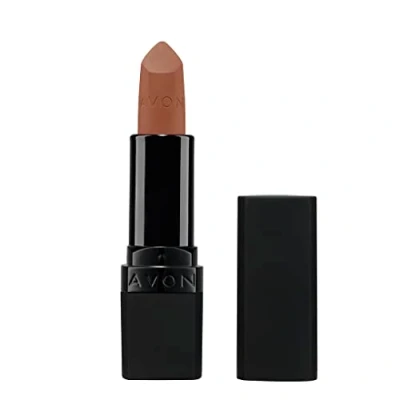 Image of Avon Ultra Matte Lipstick Marvellous Mocha with Vitamin E, Avocado Oil and Sesame for Comfortable Coverage that Won&#039;t Cake, Crack or Dry