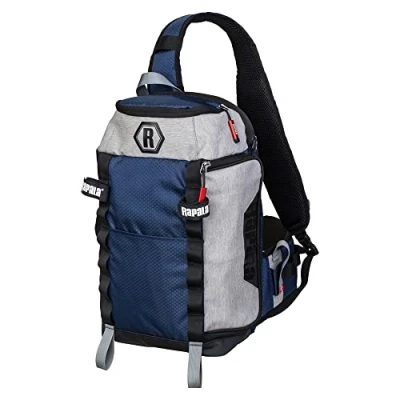 Image of Rapala Countdown Sling Bag 42 x 25 13 cm Lure for Rubber Fish Fishing Streetfishing Grey, Modern
