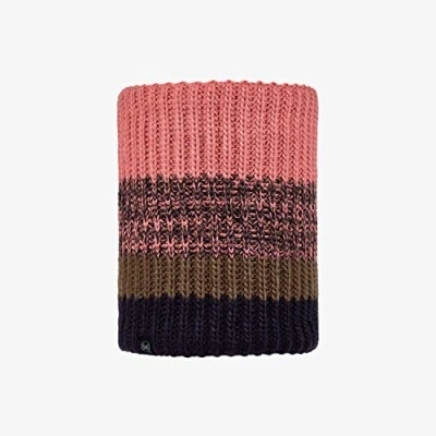 Image of Buff Kids Blossom Pink Sibylla Knitted &amp; Fleece Neckwarmer