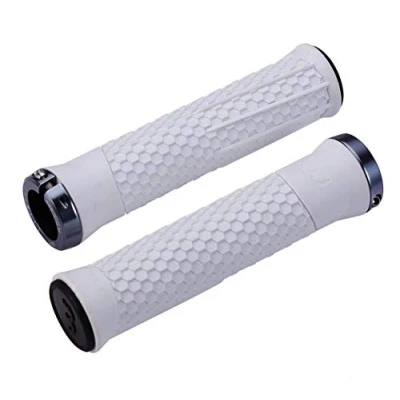 Image of BBB Cycling Bicycle Handlebar Grips E Mountain Bikes Anti Slip One Pair White Python BHG 95