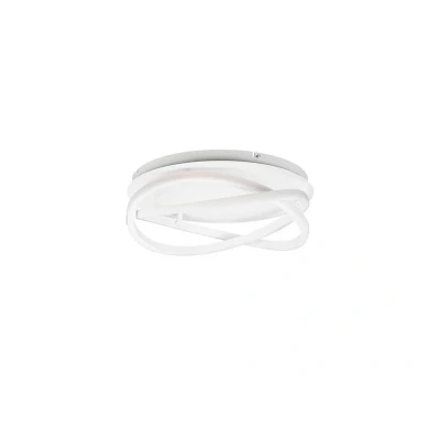 Image of Lucande LED ceiling light Aldric, white, aluminium, Ø 45 cm