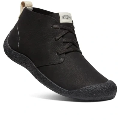 Image of KEEN Men&#039;s Mosey Chukka Leather Boots, Black/Black, 14 UK