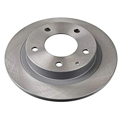 Image of B01C26251, B01C26251A Brake disc FEBI BILSTEIN 108658 Rear Axle 251mm 9mm 5 Hole 114,3mm solid Coated MAZDA: FAMILIA