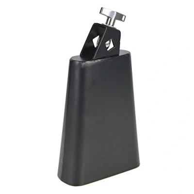 Image of Stagg CB305BK 5.5 Inch 14cm Cowbell with Screw for Drumset Black