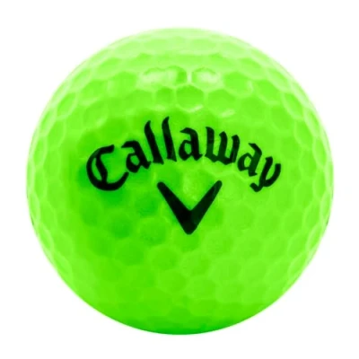 Image of Callaway HX Soft Practice Ball (Pack of 9) Green