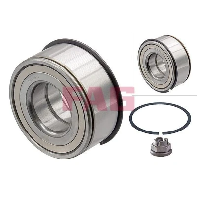 Image of 7701206771 Wheel bearing kit FAG 713 6309 20 Photo corresponds to scope of supply 84mm RENAULT: CLIO 2, Kangoo I Express,