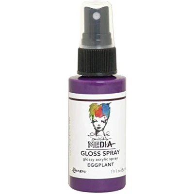 Image of Dina Wakley Media Ranger Gloss Sprays Eggplant, 56 ml