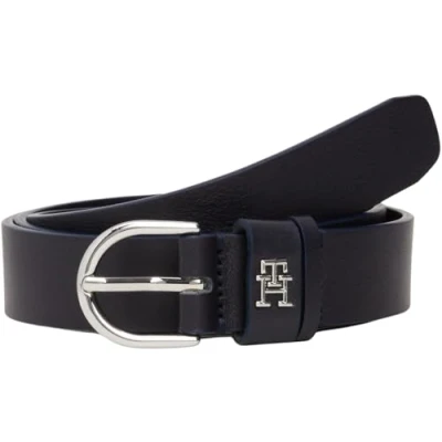 Image of Tommy Hilfiger Essential Effortless Belt, Women&#039;s, Size: 52, Space blue