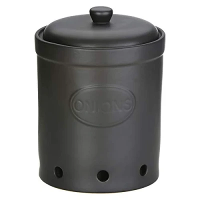 Image of BIA Onion Storage Jar, Black