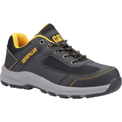 Image of Caterpillar Elmore Low Mens Smart Shoes Grey 11 UK