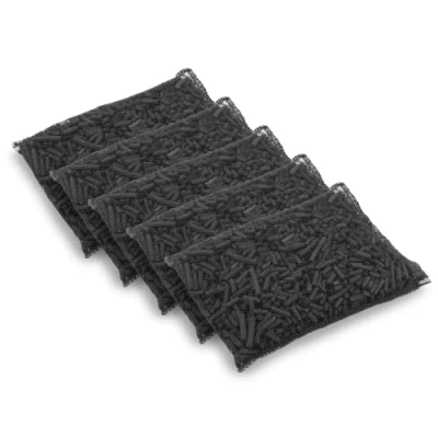 Image of Pisces 5 x Aquarium Active Bio Carbon Filter Media 500g Box (2500g total) Natural Biological Filtration