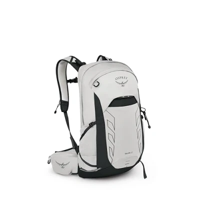 Image of Osprey Men&#039;s Talon 22 Lightweight Hiking Backpack, White/Black, One Size