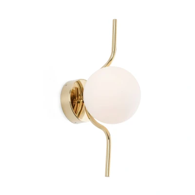 Image of Le Vita LED Wall Lamp Gold 6W 2700K
