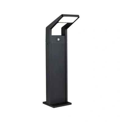 Image of Paulmann Juntea LED path light, aluminium, anthracite, sensor