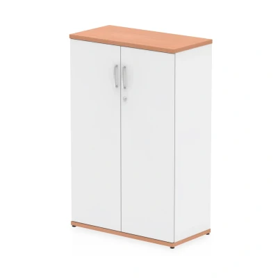 Image of Impulse 1200mm Cupboard Beech and White