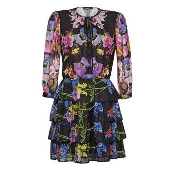 Image of Desigual Women&#039;s Vest_Lyon Casual Dress, Black, XL