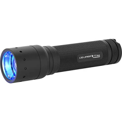 Image of Zweibrüder Ledlenser T7.2 Blue Torch T7 S Black