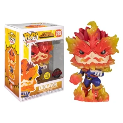 Image of Pop! My Hero Academia 785 Endeavour Glows in The Dark
