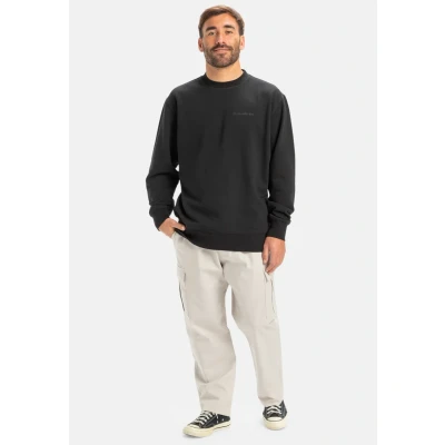 Image of Quiksilver Fleece top SALT WATER CREW Men Black M