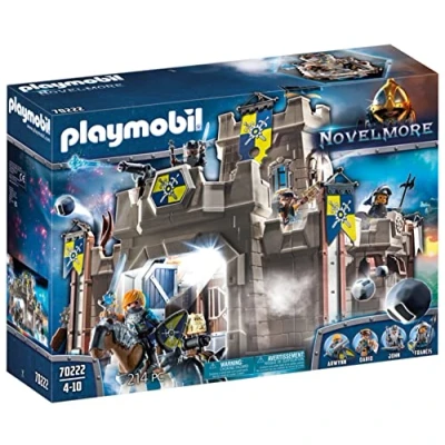 Image of Playmobil 70222 Knights of Novelmore Fortress figures and functions, for Children 5+