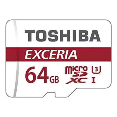 Image of Kioxia Exceria M302 64GB Micro SD Memory Card 90 MB/s 4K THN M302R0640EA