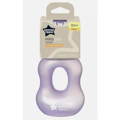 Image of Tommee Tippe Esential Easy Grip Bottle BPA Free│240ml│3m+ (Purple)
