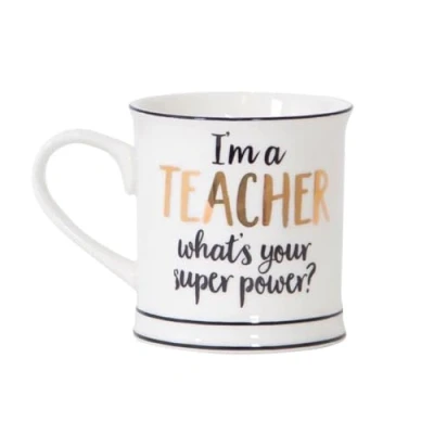 Image of Sass &amp; Belle Teacher Superpower Mug