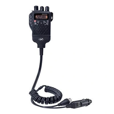 Image of PNI CB radio Portable Escort HP 62, multi standard, 4W, 12V, AM FM, 5 level adjustable ASQ, 9 RF Gain, Dual Watch, Scan, Lock