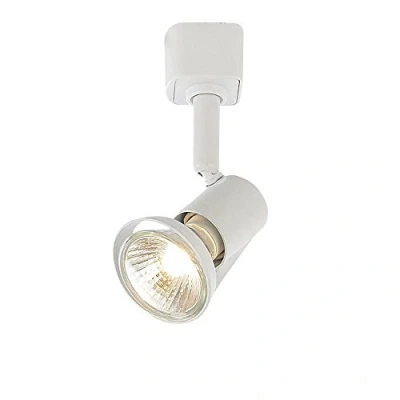 Image of LITECRAFT Track Light Spotlight Head Adjustable GU10 Fitting (White, Harlem)