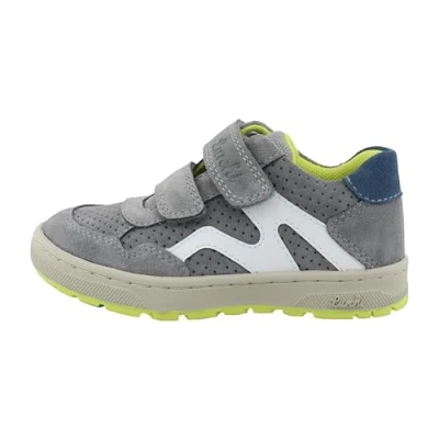 Image of Lurchi Dominik Trainers for kids, Size: 2, Grey Suede