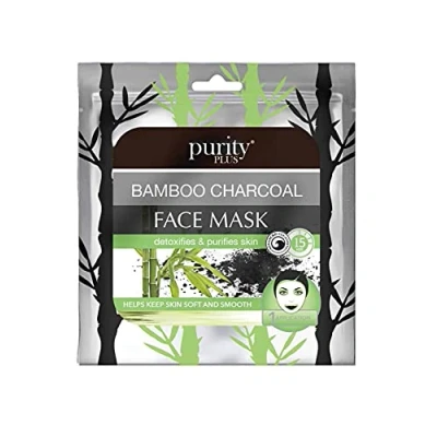 Image of Purity Plus Bamboo Charcoal Face Mask Detoxifies &amp; Purifies Skin