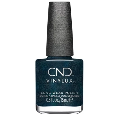 Image of CND Vinylux Long Wear Nail Polish (No Lamp Required), 15 ml, Blue, Peacock Plume