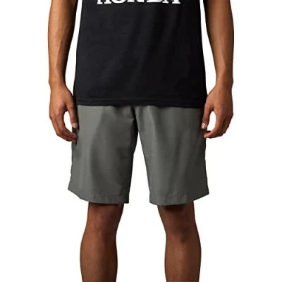 Image of Fox Racing Men&#039;s Essex TECH Shorts 21&quot;, Pewter, 38