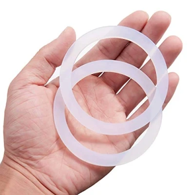 Image of LitOrange 8 PCS Replacement Spare Food Grade Silicone (Better Than Rubber) Gasket Seal Ring For Aluminium Stovetop Coffee Maker Pots Moka Express Dama Espresso Bialetti 9 Cups.