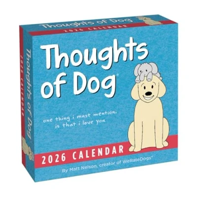 Image of Thoughts of Dog 2026 Day to Calendar