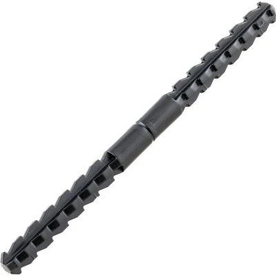 Image of Floor Cable Protector, D Line, FC83H Medium Duty, Linkable Cover, Protect Cables &amp; Prevent a Trip Hazards 1.8 meter (L) Cavity 30mm (W) x 10mm (H) Black Yellow