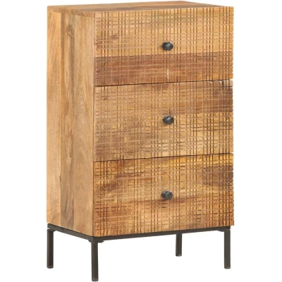 Image of vidaXL Sideboard 45x30x75 cm Solid Mango Wood
