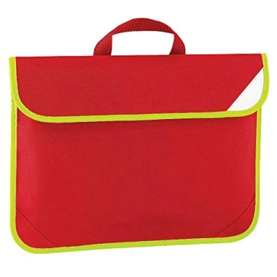 Image of Quadra Enhanced Viz Book Bag 4 Litres (One Size) (Classic Red)