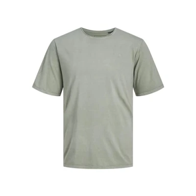Image of JACK &amp; JONES Men&#039;s Jprblurydes Ss Tee T Shirt, Lily pad, M